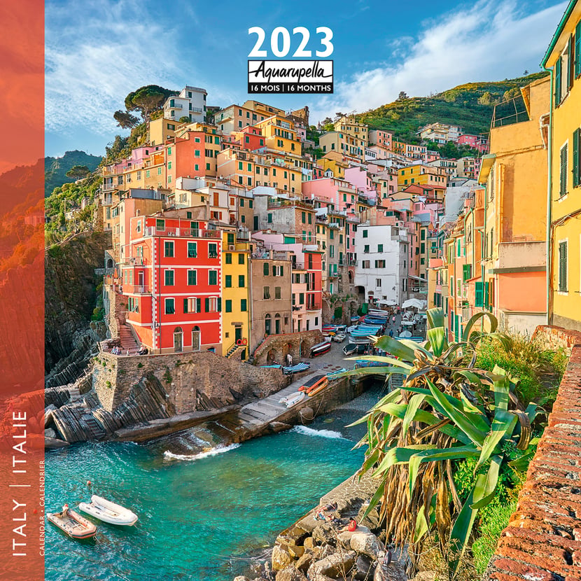 Calendrier 30x30 Aquarupella 2023 - Italie