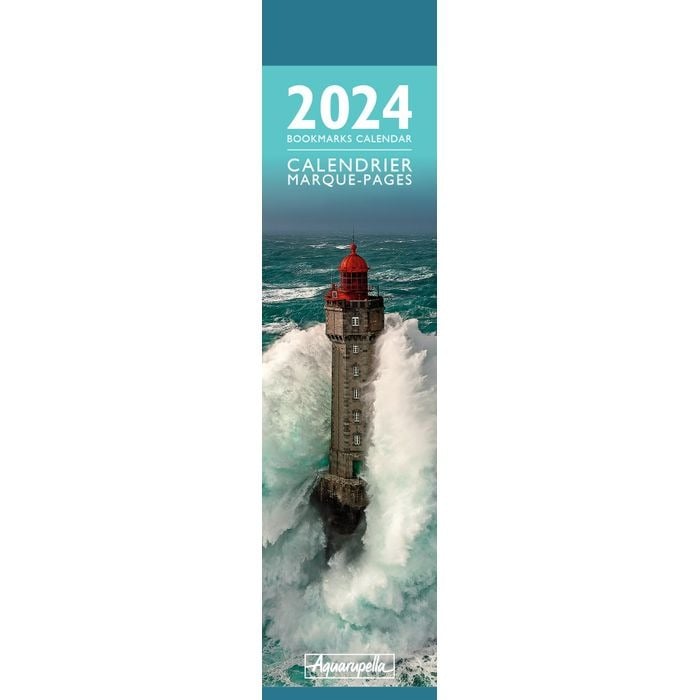Calendrier marque-pages - 2024 - Aquarupella - 16 mois