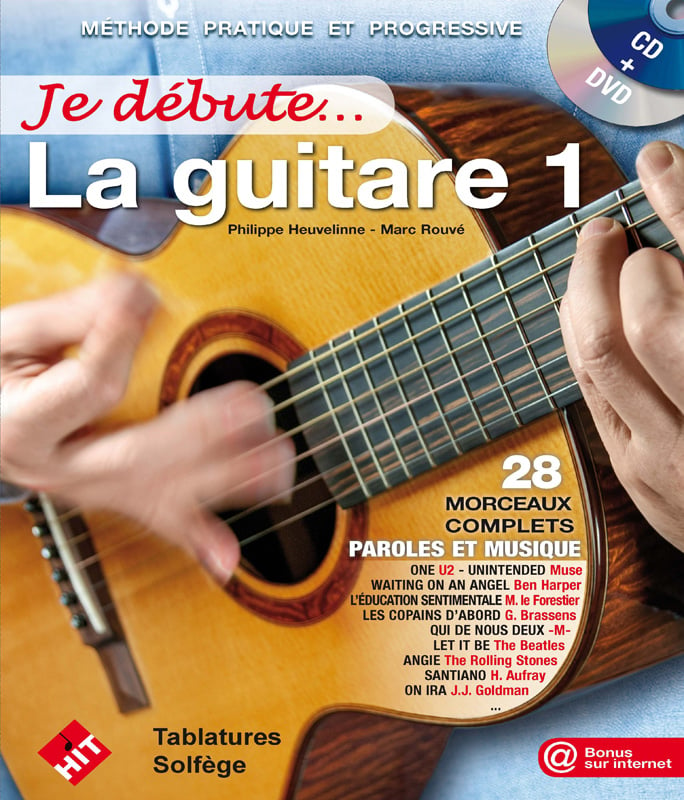 J'apprends La Guitare Sans Professeur: Méthode De Guitare Acoustique -  Débutant