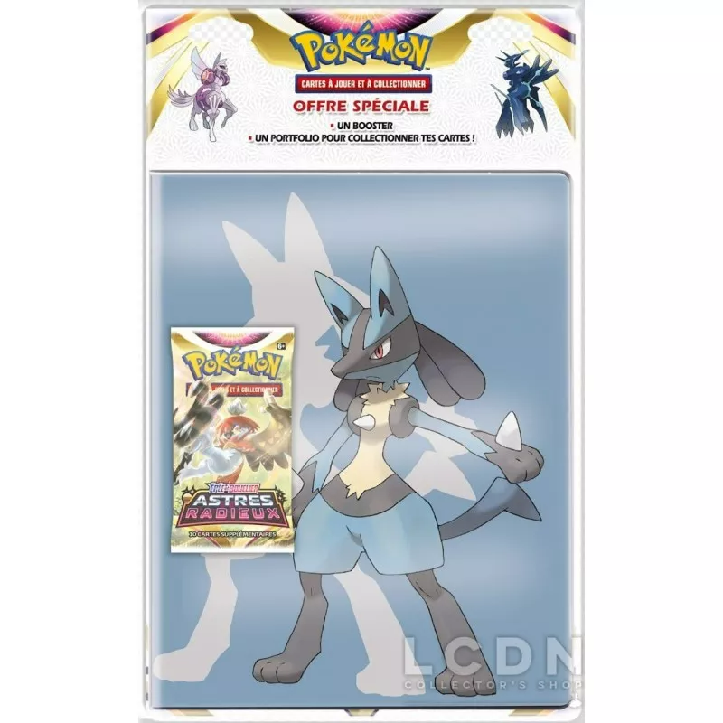 Ludendo - Pokémon - Pack Cahier range-cartes + Booster épée et bouclier -  évolution céleste - Carte à collectionner - Rue du Commerce