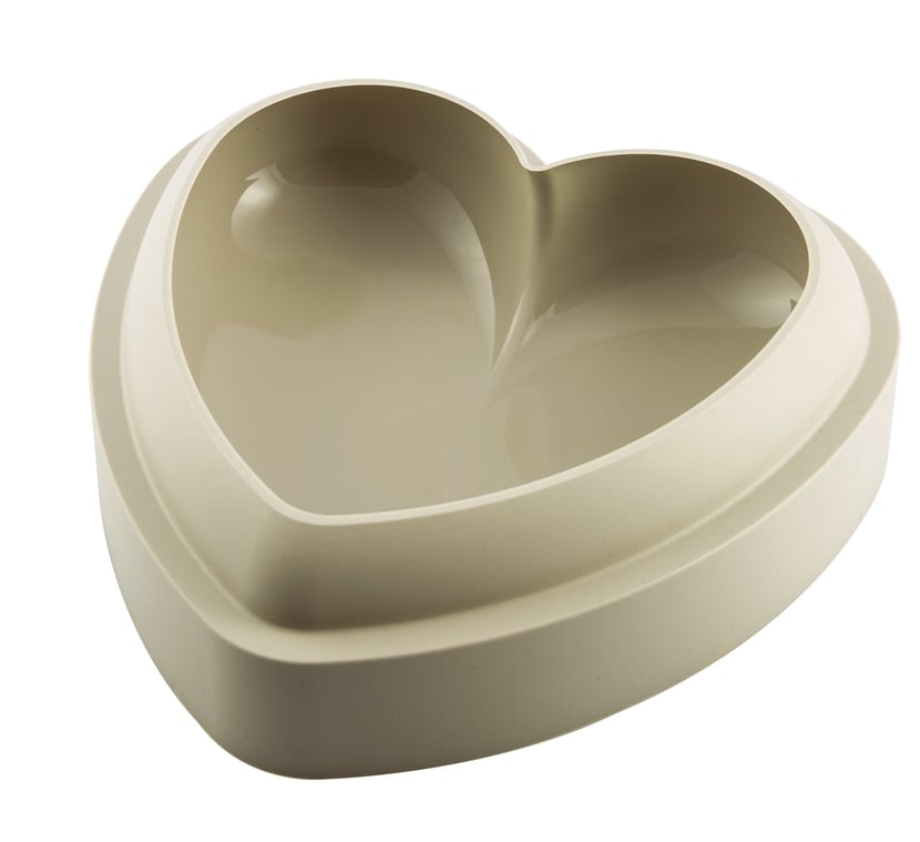 Batticuore. Moule 3D forme de coeur, 20,5 cm - Silikomart