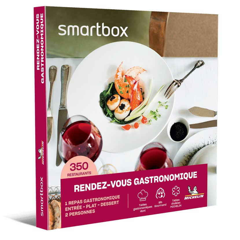 Coffret cadeau SMARTBOX Plaisir gourmand : repas italien 3 plats