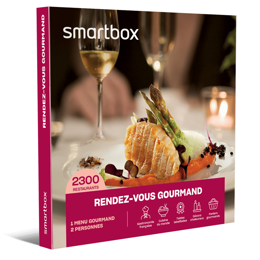 1 expérience gastronomique pour 2 - Idée cadeau Secret Santa - Smartbox