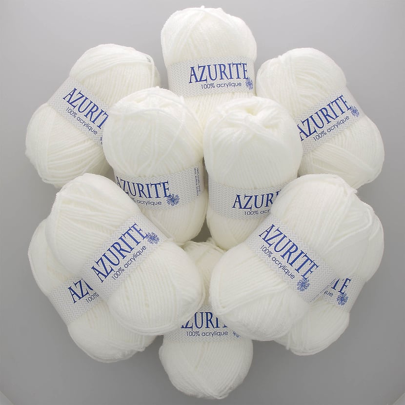 Fil à tricoter Azurite Azurite (10 pelotes)
