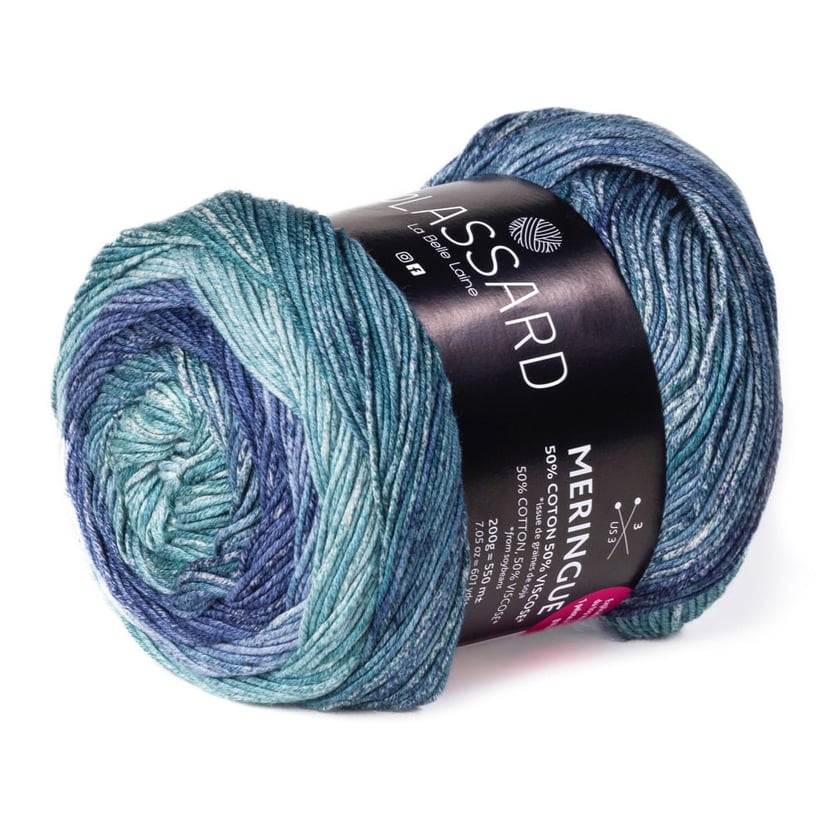 Pelotte de laine bleue : loisirs créatifs, tricot et DIY