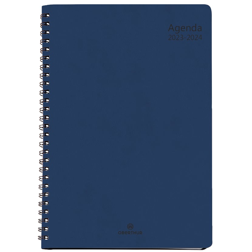 Oberthur - 1 Agenda Seainier Sakura - Août 2023 à Août 2024 - Forat 9