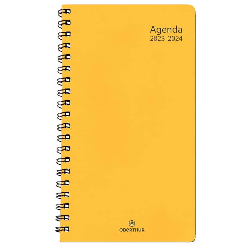  Agenda 2024: Format A4 - Semainier du lundi au samedi