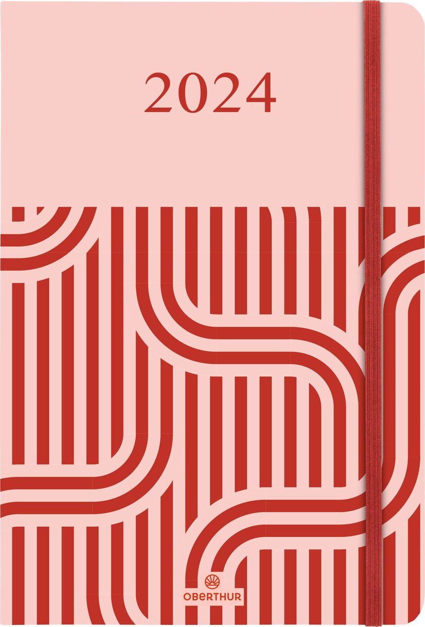 Agenda civil semainier 2023/2024 Oberthur - Labyrinthe - Anahita - 15 x 10  cm - Agendas Civil - Agendas - Calendriers
