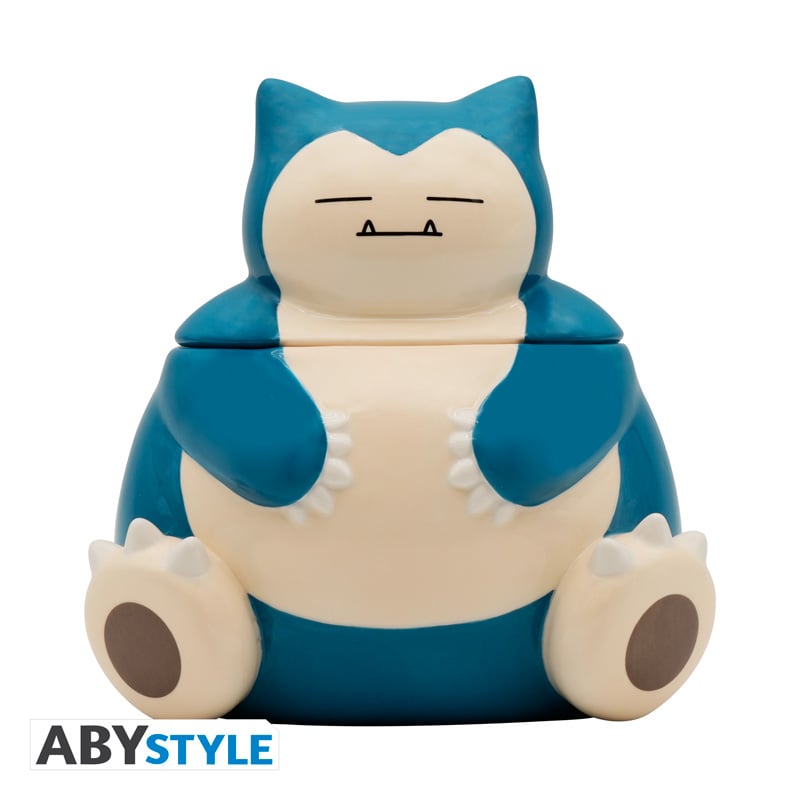 Tirelire Pokémon Ronflex Assis Et Debout – Cadeau Anniversaire Enfant