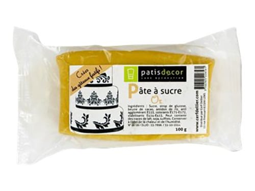 Pâte À Sucre Orange 100 G + Paillettes Dorées à Prix Carrefour