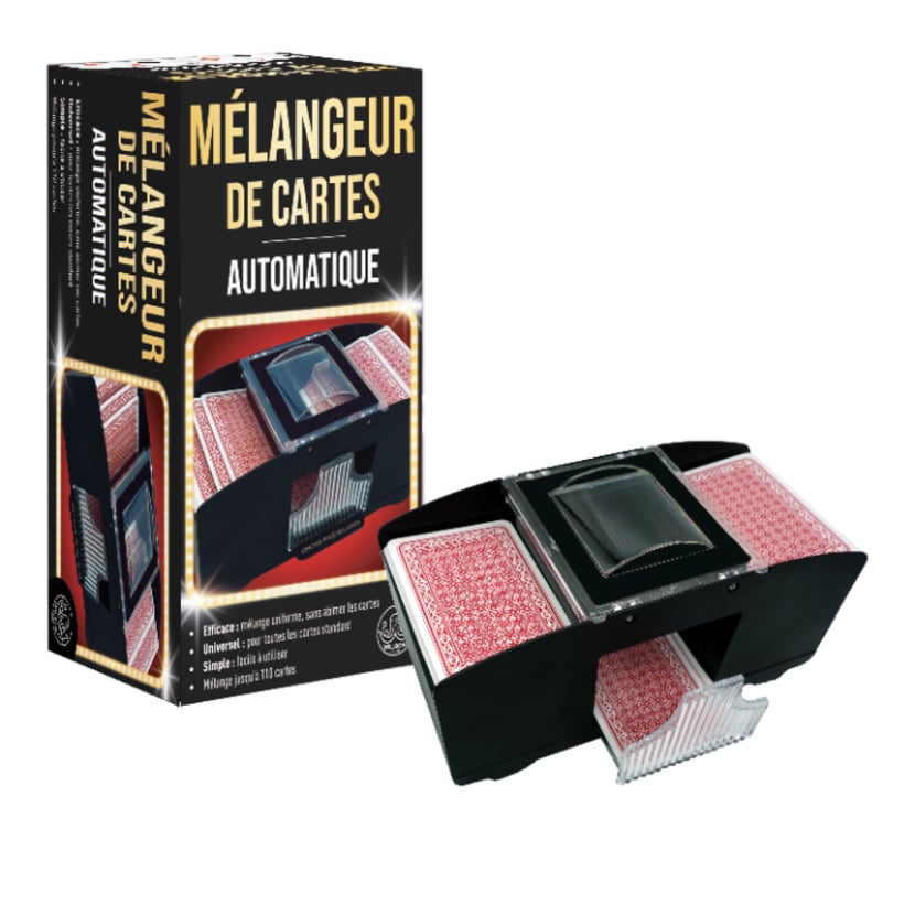 Distributeur De Carte Automatique Mélangeur Automatique De Cartes à Jouer, Mélangeur De Cartes Melangeur De Carte
