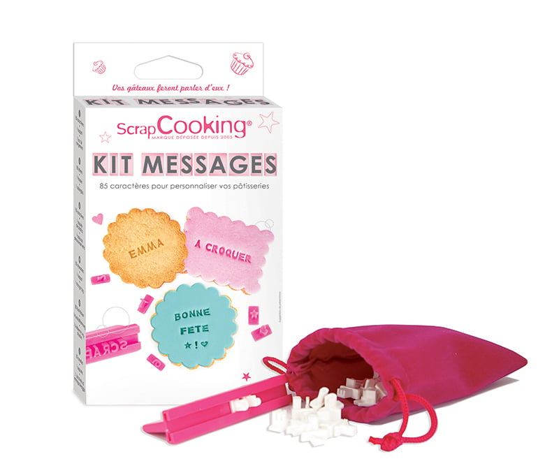 ScrapCooking - Kit de 4 Ustensiles Pâtisserie pour Enfants