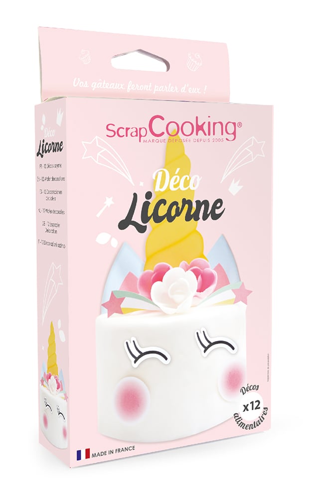 Kit Déco Azyme Licorne - Azyme - Décorations de gâteaux