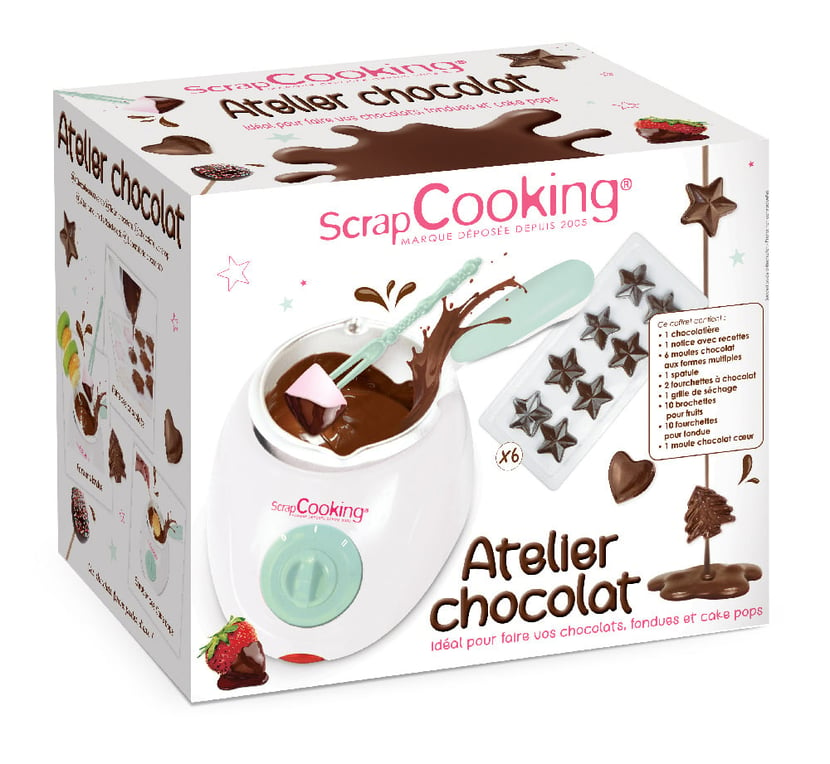 Boîte 10 Stylos Chocolat Glaçage Scrapcooking : achat, vente