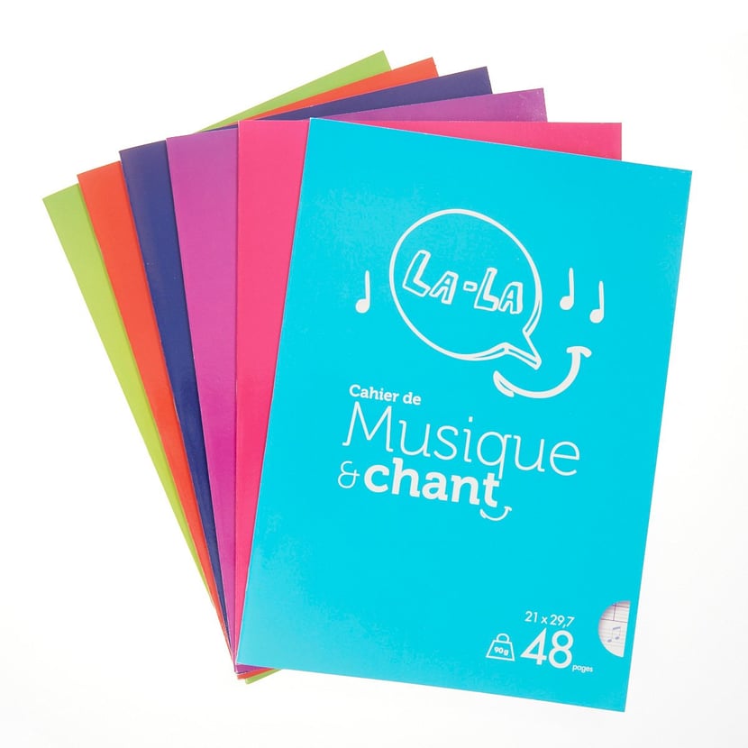 Cahier de Musique Enfant - Cahier de Musique et Chant Grand Format 21 x  Pages - les Prix d'Occasion ou Neuf