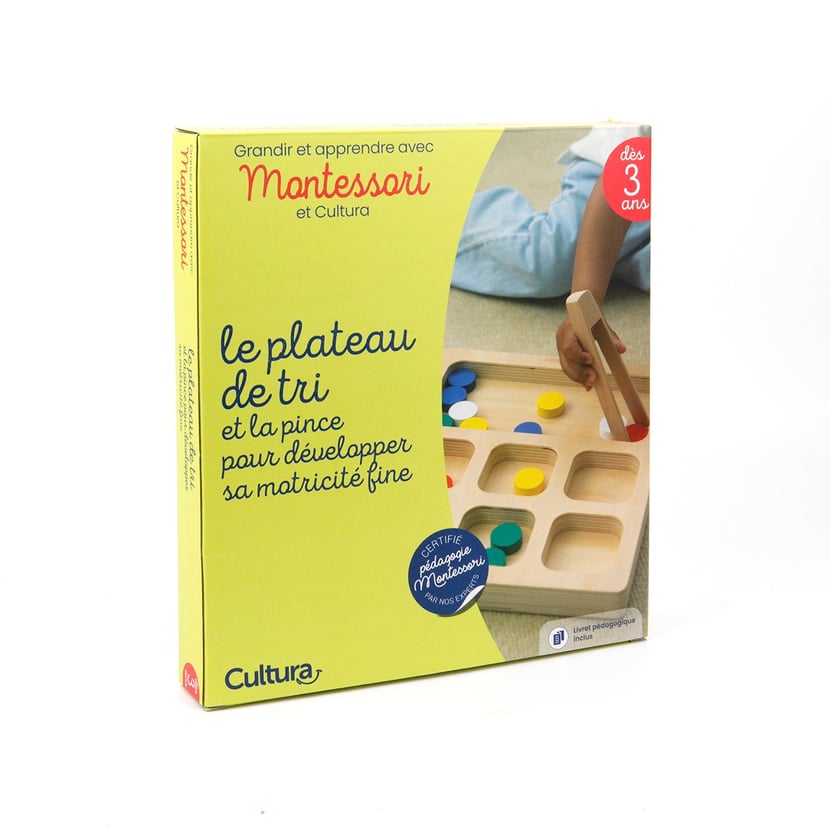 Jouets Montessori de tri des couleurs pour 1 2 3 ans