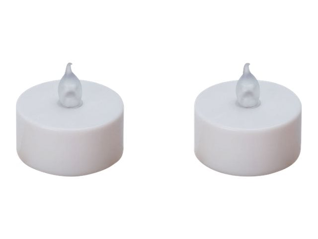 2 bougies led + piles - Créalia - Fabriquer son luminaire
