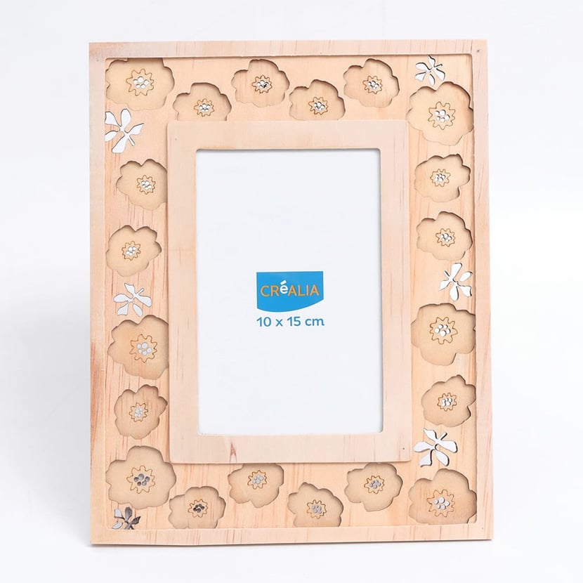 Kit cadres cœur puzzle - 4 cadres - Kits créatifs fête des mères