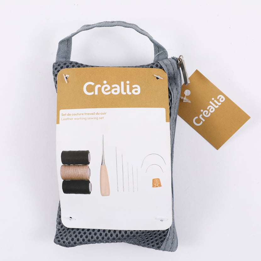 Kit d'accessoires de couture du cuir - 10 outils - Créa-Cuir