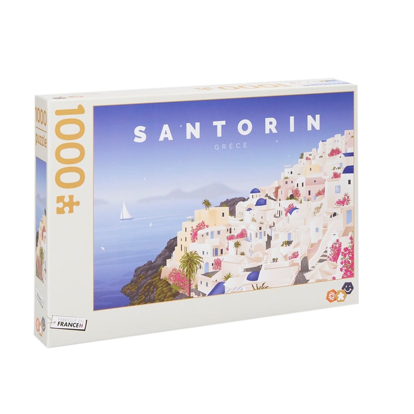 Puzzle 1000 Pièces - Santorin par Josepha Juvin