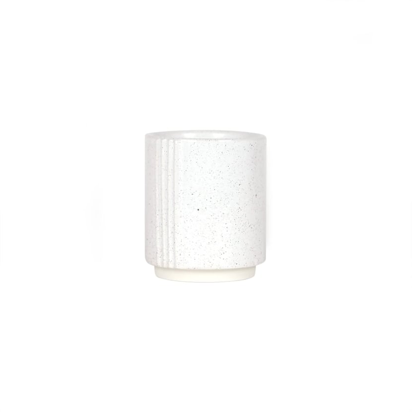 Support en céramique sublimable 9,5 cm x Ø 8 cm - Créalia
