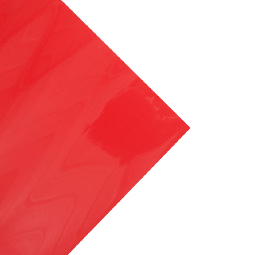 Fin Rouge Flex thermocollant fin - Rouge finition velours - 30 x 60 cm - Créalia ...