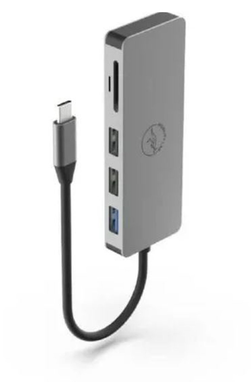 MOBILITY LAB Multiprise USB+enrouleur Aero Blanche 2 ports USB-A +