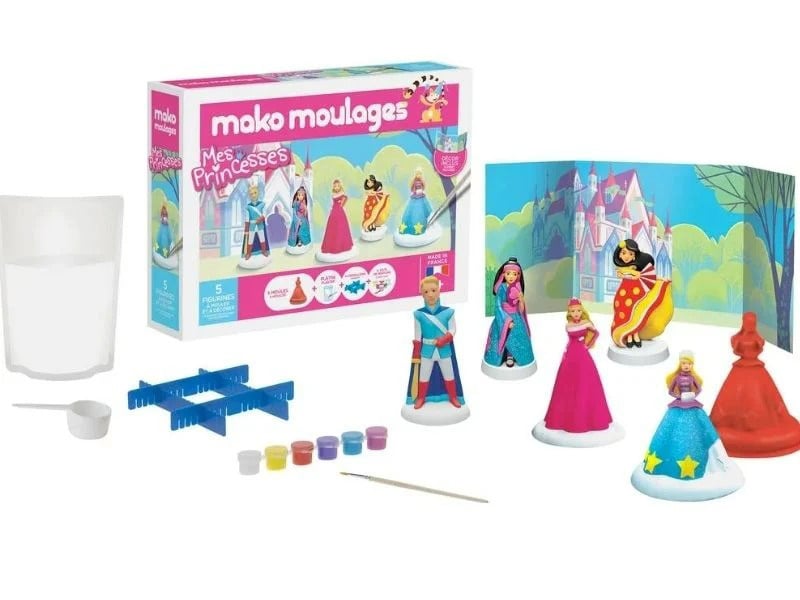 Kit De Moulage Badges Et Magnets Princesse Loisirs Créatifs Filles