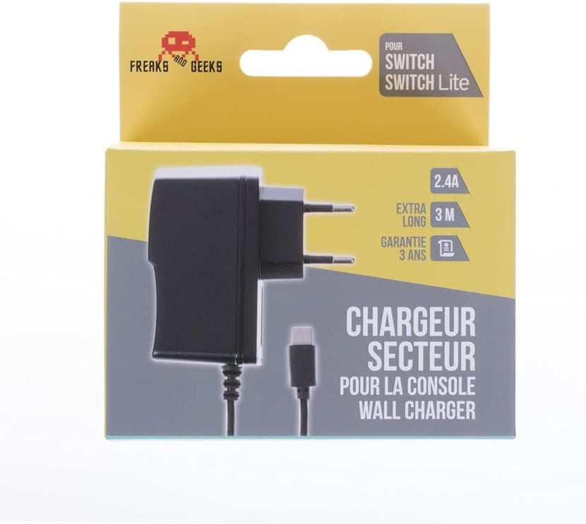 Chargeur secteur pour Console Switch - Accessoires Switch