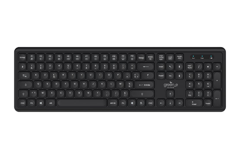 Clavier sans fil Green-E - GR9400 - Noir - éco-conçu