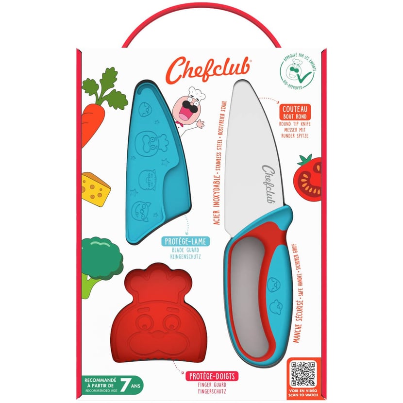 CHEFCLUB - 40745 - Couteau du chef Chefclub Kids Vert