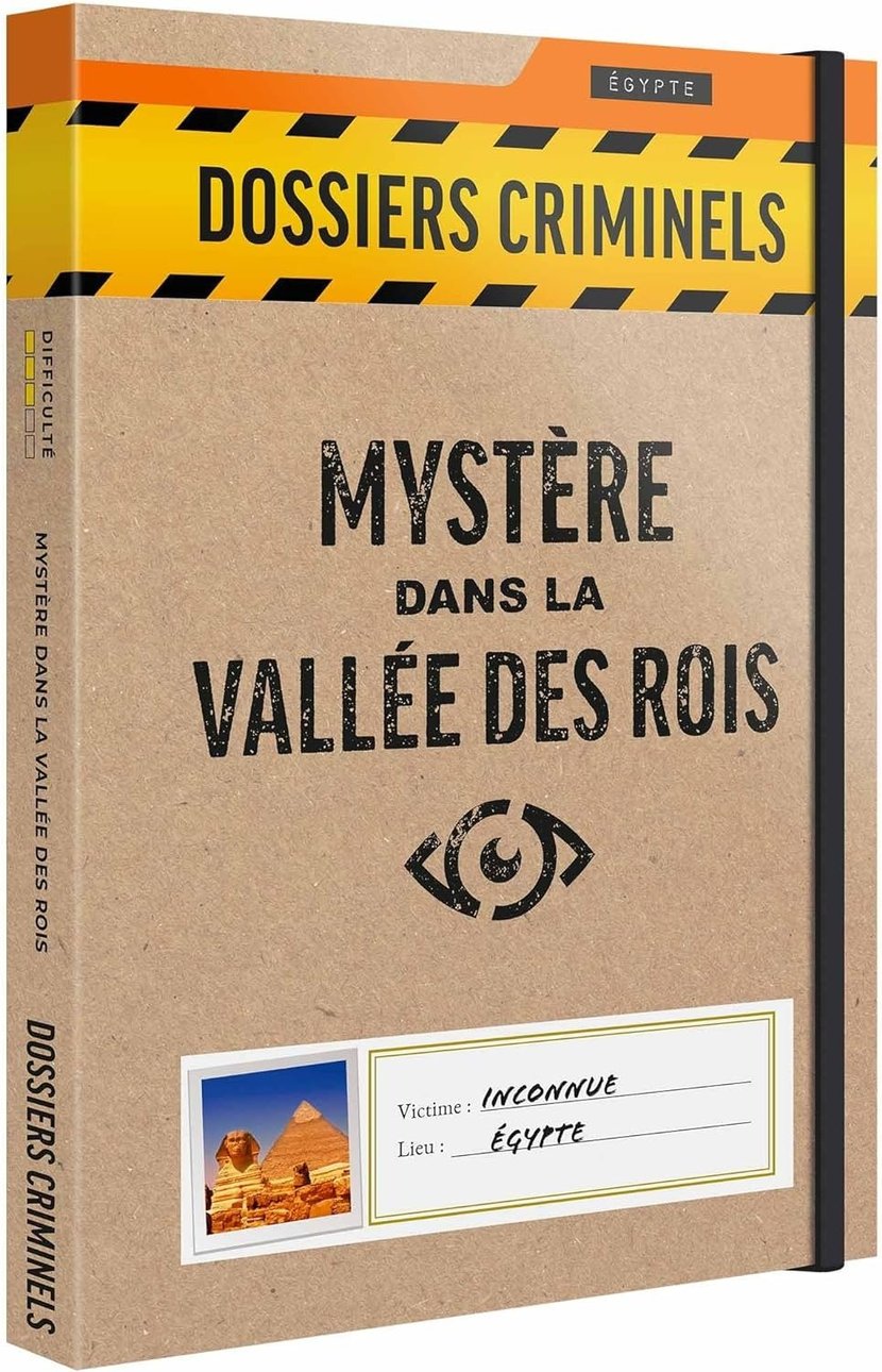 Dossier criminel : Mystère dans la vallée des Rois - Asmodee