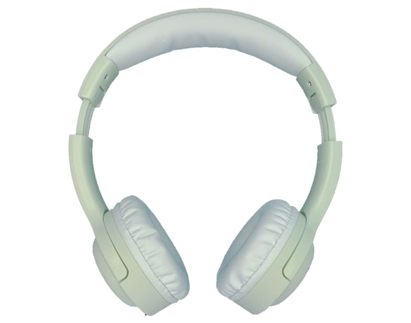 Metronic 480159 Gulli Casque Audio Supra-Auriculaire Enfant Pliable  Blanc/Vert