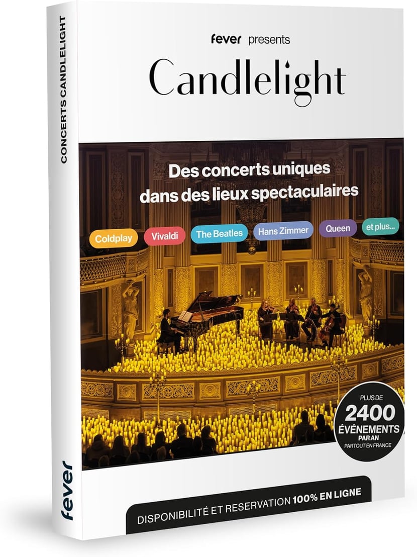 Coffret cadeau JungleGift - FEVER Candlelight- Coffrets culture et