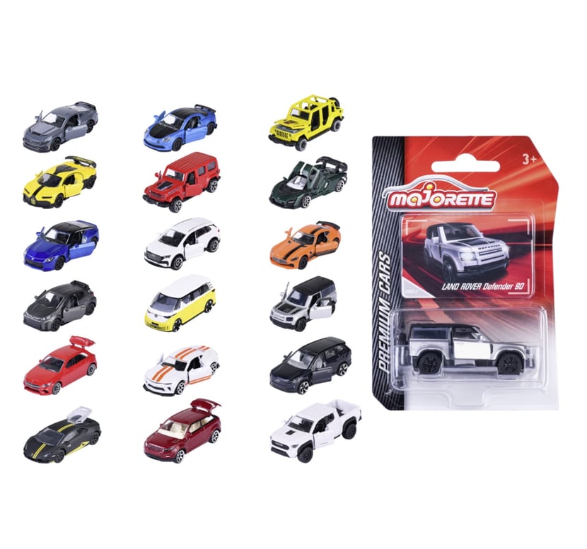 Majorette: Lot voitures bleues, Ford, Alpine Tracteur Buggy Citroën . 1/64