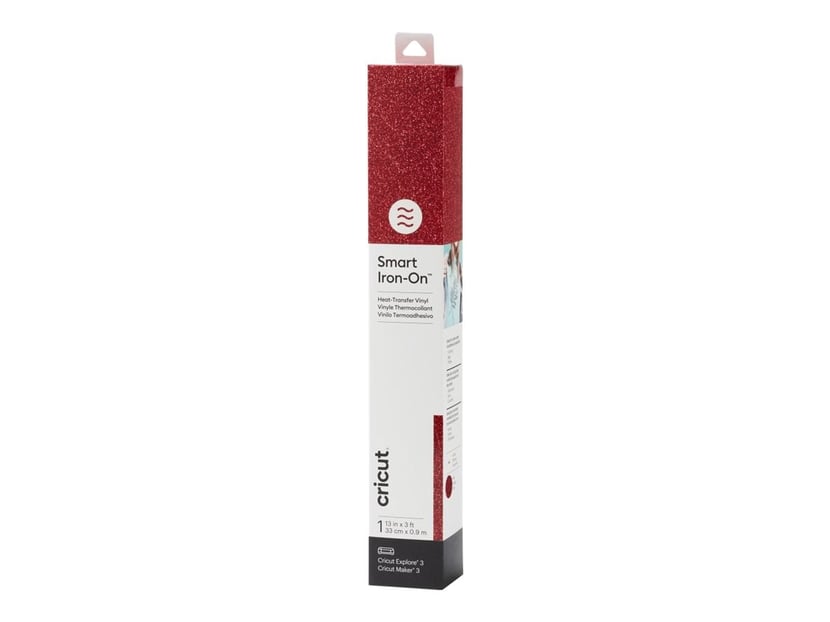 Vinyle permanent Cricut - Premium Vinyl™ Resplendissant - Noir pailleté - 30,5 x 122 cm - Les machines de découpes