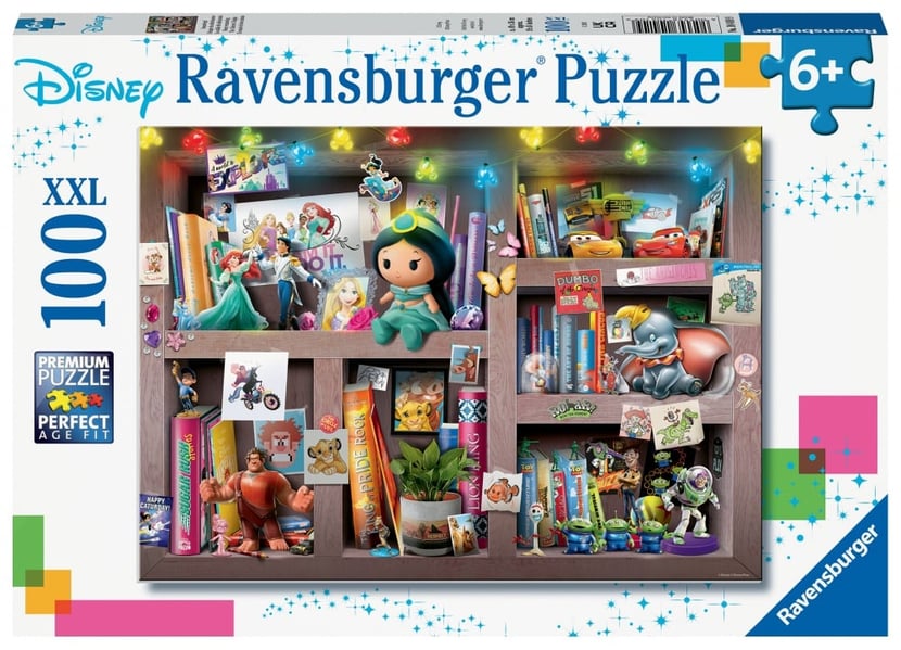 Puzzle 100 Pièces - Educa - Disney - Dessins animés et BD - Coloris Unique  - Pour Enfant à partir de 6 ans