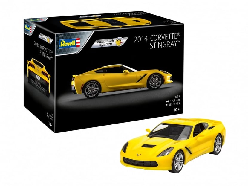 Maquette Corvette Stingray 2014 - Kits maquettes tout inclus - Maquettes
