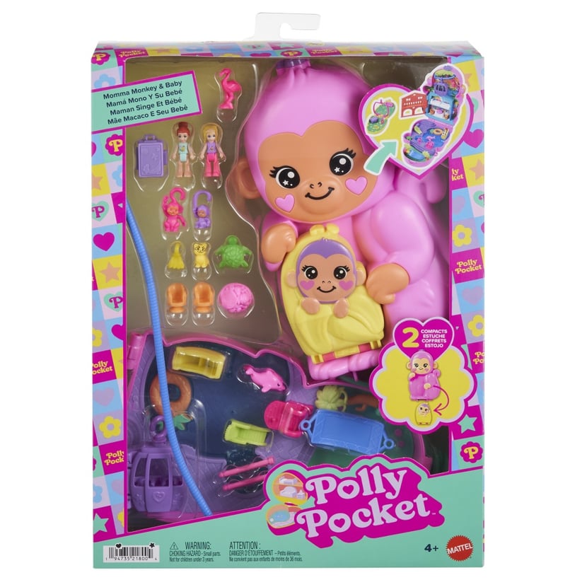 Sac surprise singe Polly Pocket Jeux de récré Cultura