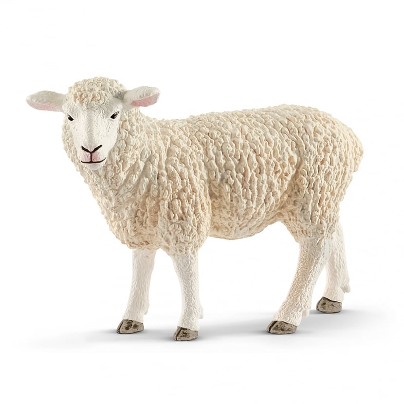 Modèle de mouton de zoo simulé Figurines d'animaux de ferme - Temu Belgium