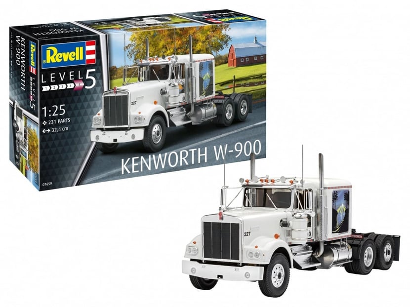 Puzzle 260 pièces : Camion Kenworth W 900
