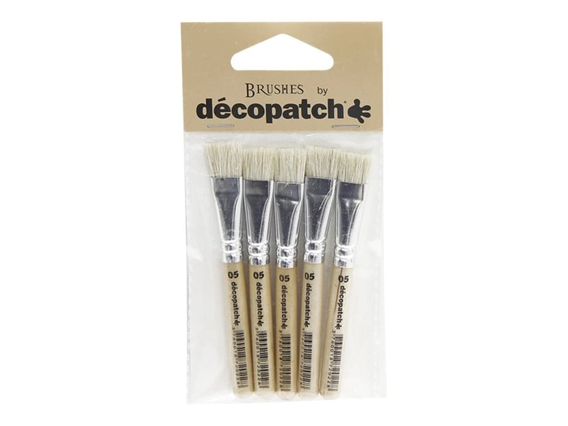 Lot De 6 Pinceaux Pour Peinture Maquette Restauration Retouche Personnages Neuf