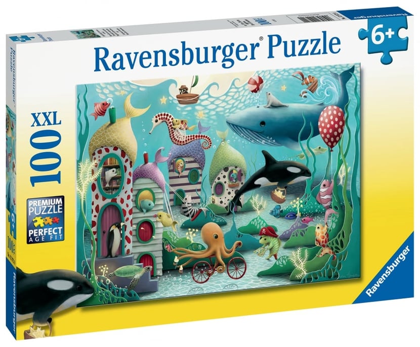 Puzzle Enfant 100 pièces - Le monde sous-marin