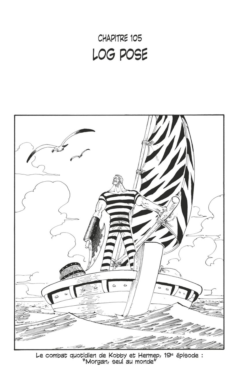 One Piece édition originale - Chapitre 105 - Log pose - 9782331055928 -  Shonen ebook - Manga ebook