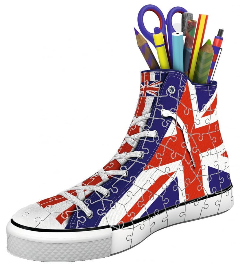 Puzzle 3D 108 pièces - Sneaker : Union Jack - Ravensburger