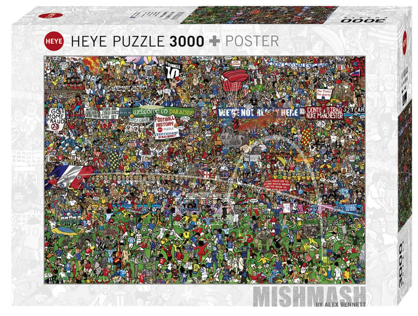 Puzzle 3000 pièces - football history