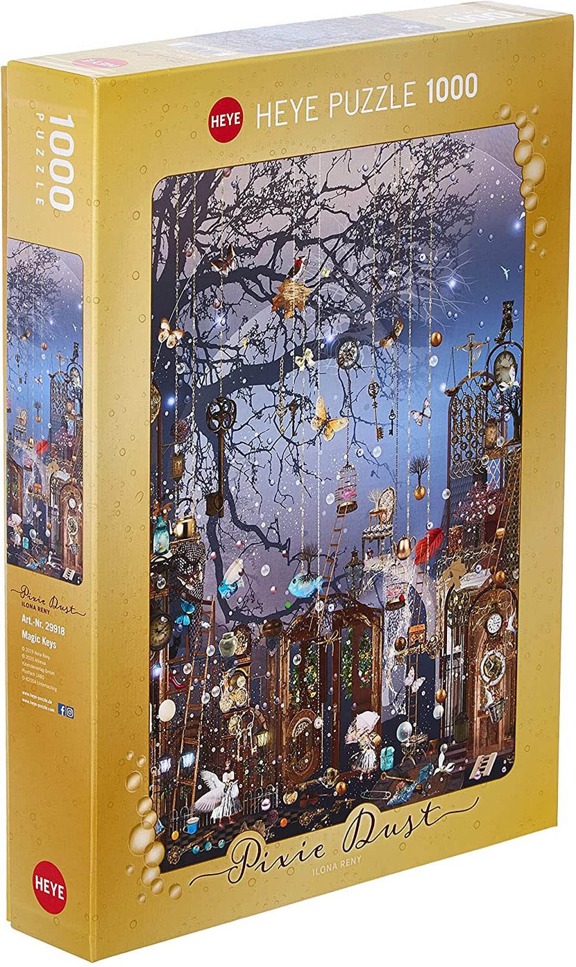 Puzzle Heye Fleurs avec la vie de 1000 pièces 