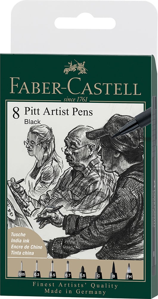 Feutre Pitt Artist Pen 1.5 noir