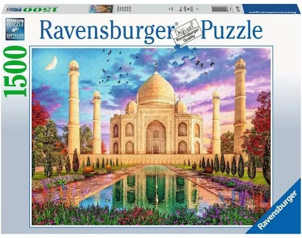 Puzzle Adulte 1500 pièces - Taj Mahal enchanté