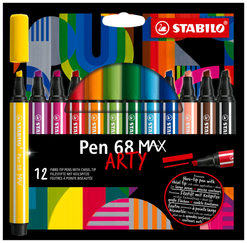 STABILO FREE - Kit de création 11 marqueurs acryliques - pointes mixtes Pas  Cher